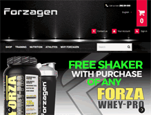 Tablet Screenshot of forzagen.com